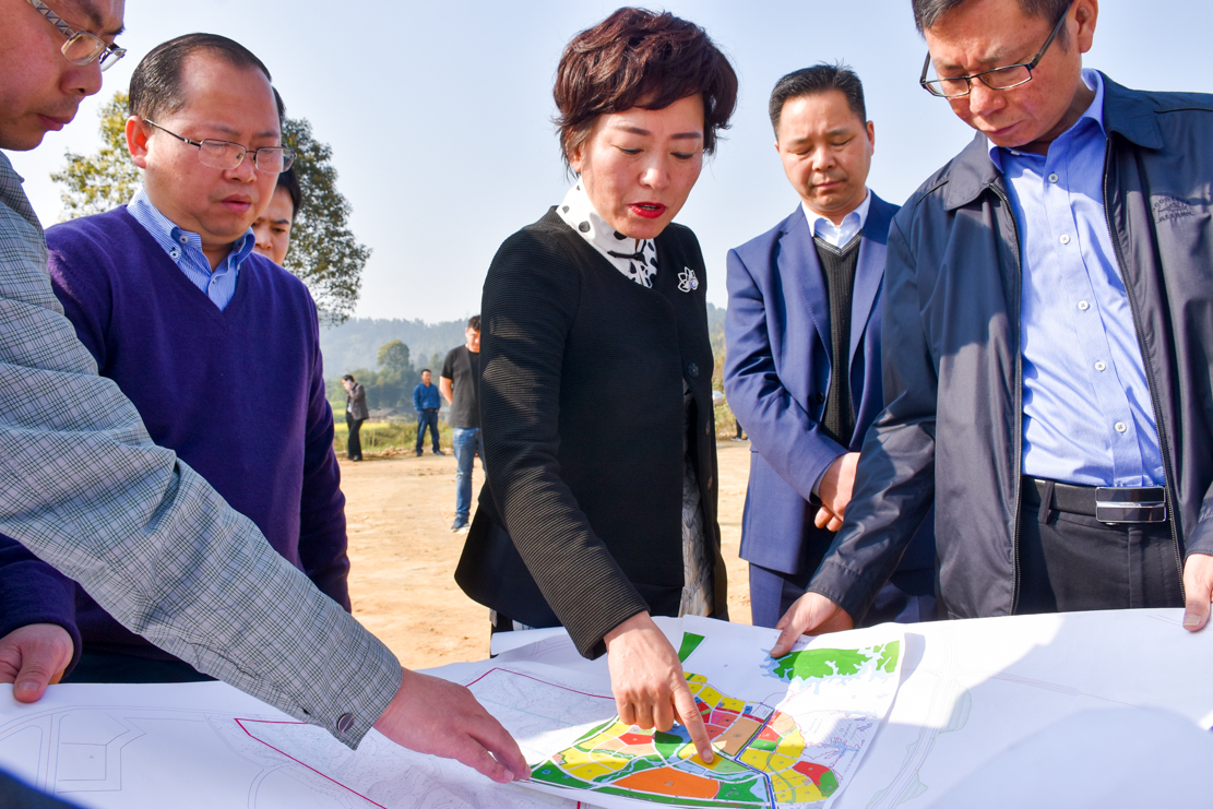 內(nèi)江市副市長陳朗調(diào)研船石湖運(yùn)動(dòng)特色小鎮(zhèn)(圖2)