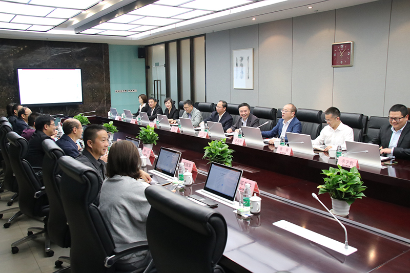 江川區(qū)區(qū)委副書記、代理區(qū)長常成蒞臨川威集團考察交流(圖4)