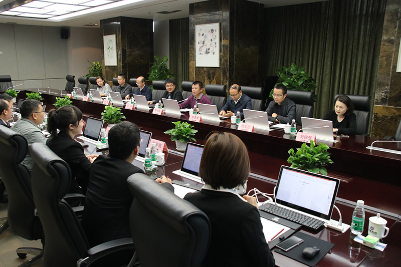 江川區(qū)區(qū)委副書記、代理區(qū)長常成蒞臨川威集團考察交流(圖5)