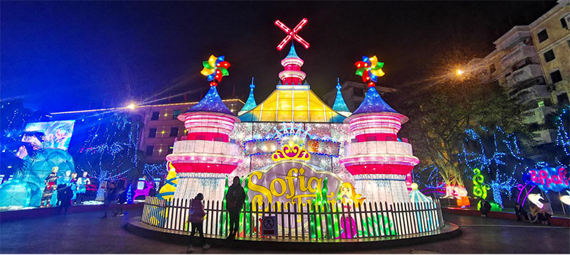 王勁董事長大年三十晚親臨燈會(huì)現(xiàn)場送祝福(圖3)