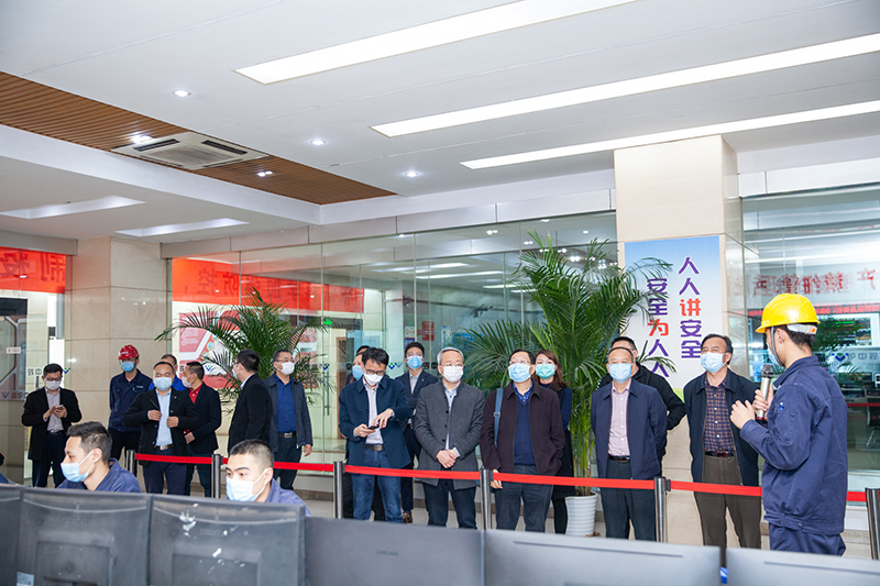 四川省裝配式建筑產(chǎn)業(yè)協(xié)會(huì)會(huì)長(zhǎng)蒙昌嘉蒞臨川威連界基地調(diào)研(圖8)