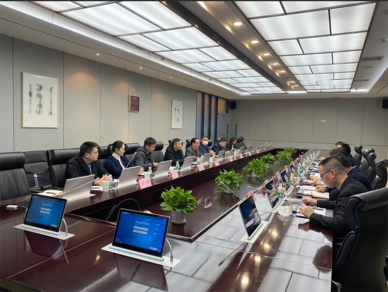 成都建工集團(tuán)赴川威集團(tuán)進(jìn)行溝通交流(圖1)