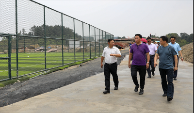 重慶市體育局副局長(zhǎng)楊貴山率隊(duì)到川威集團(tuán)連界基地調(diào)研