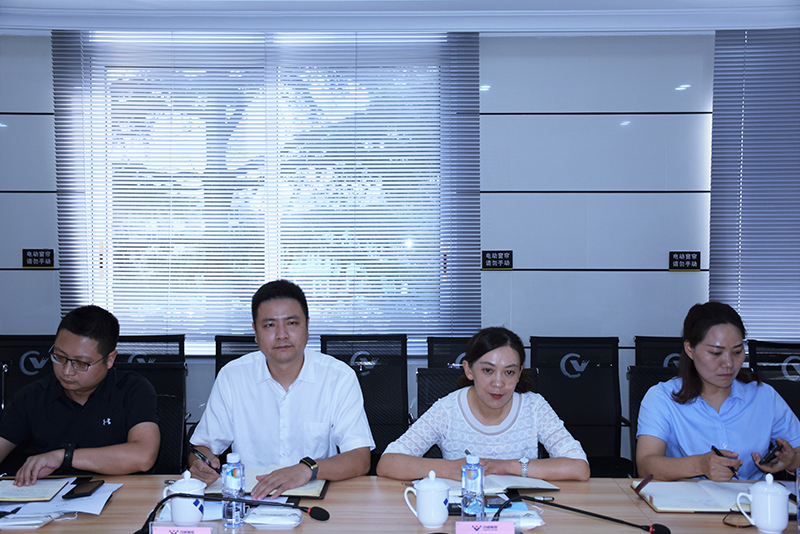 中國(guó)電信公司到川威連界基地交流(圖3)