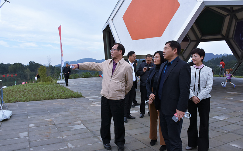 全國總工會(huì)王曉華一行蒞臨川威連界基地調(diào)研(圖1)