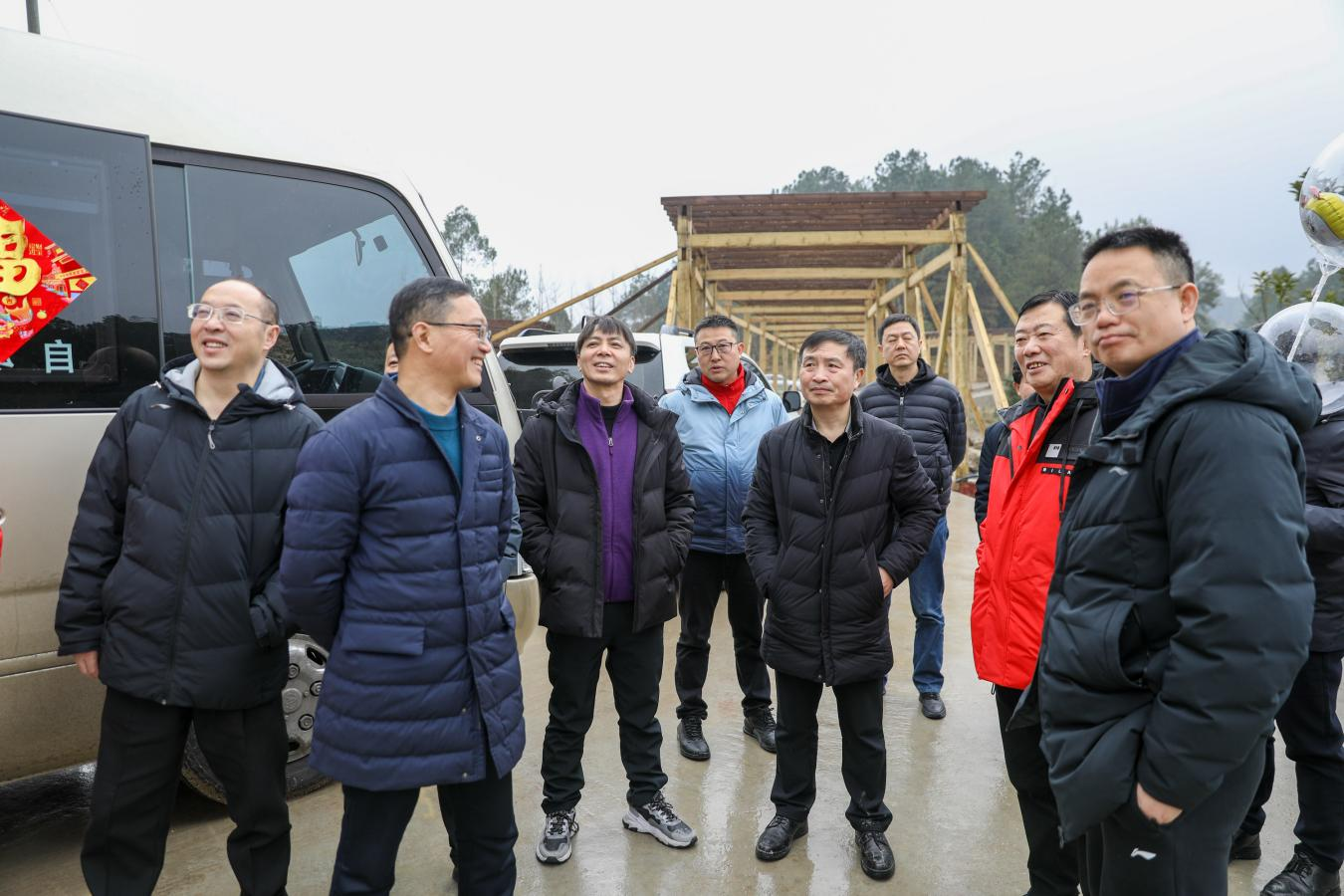 王勁董事長調(diào)研連界基地轉(zhuǎn)型升級工程項(xiàng)目(圖3)