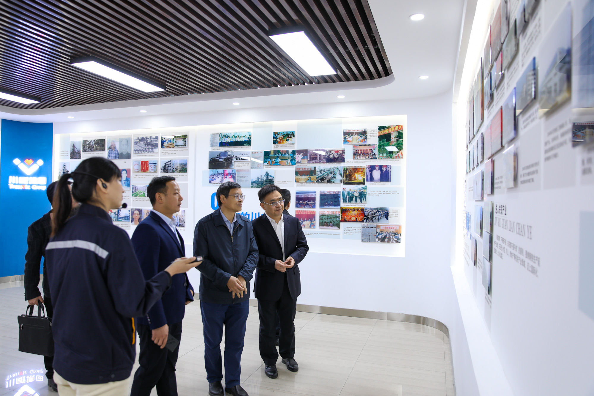 內(nèi)江市副市長(zhǎng)何仁洋一行到川威連界基地調(diào)研(圖2)