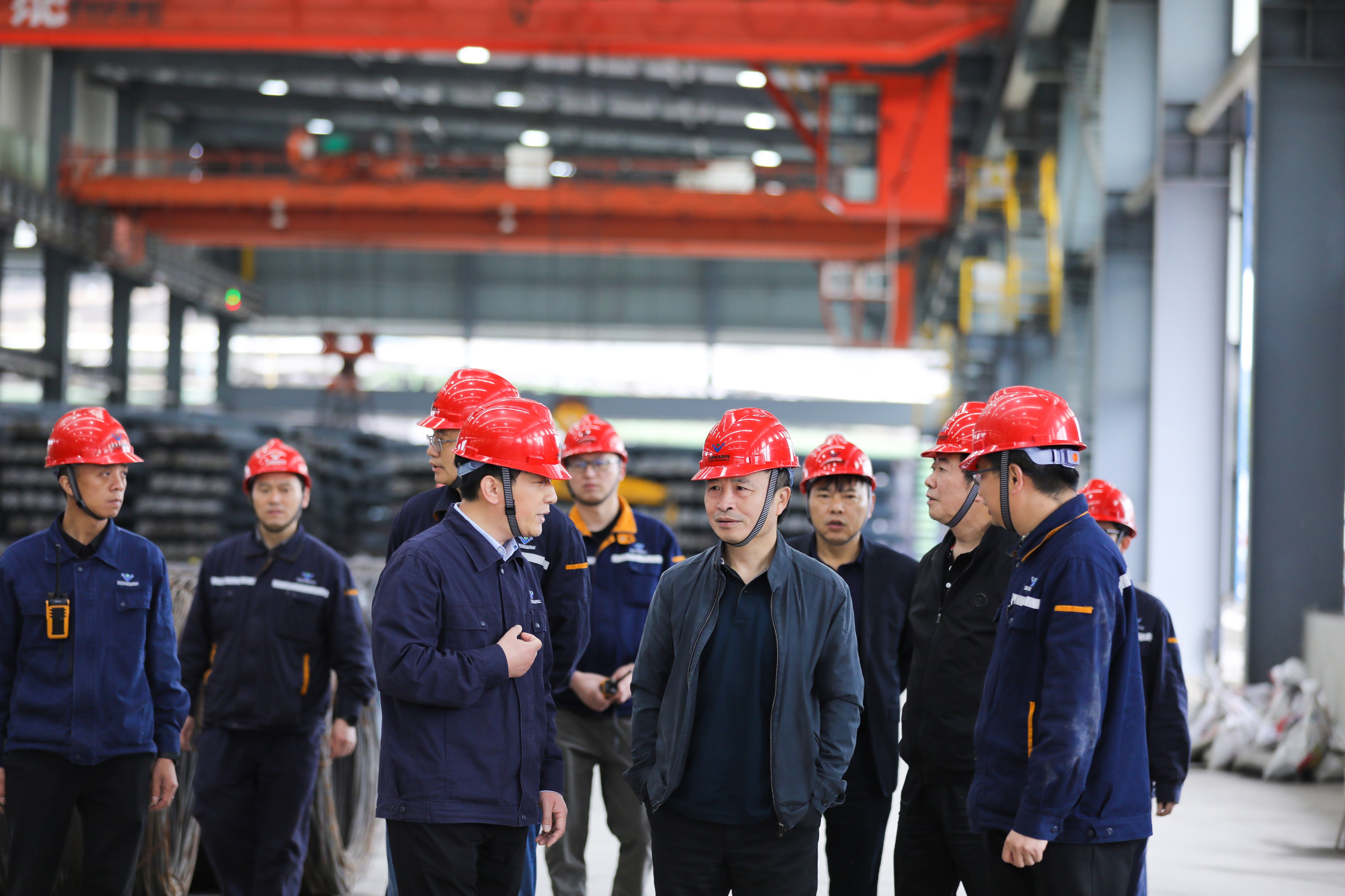 勞動(dòng)最光榮！川威集團(tuán)董事長(zhǎng)王勁一行“五一”勞動(dòng)節(jié)視察連界區(qū)域重點(diǎn)項(xiàng)目(圖5)