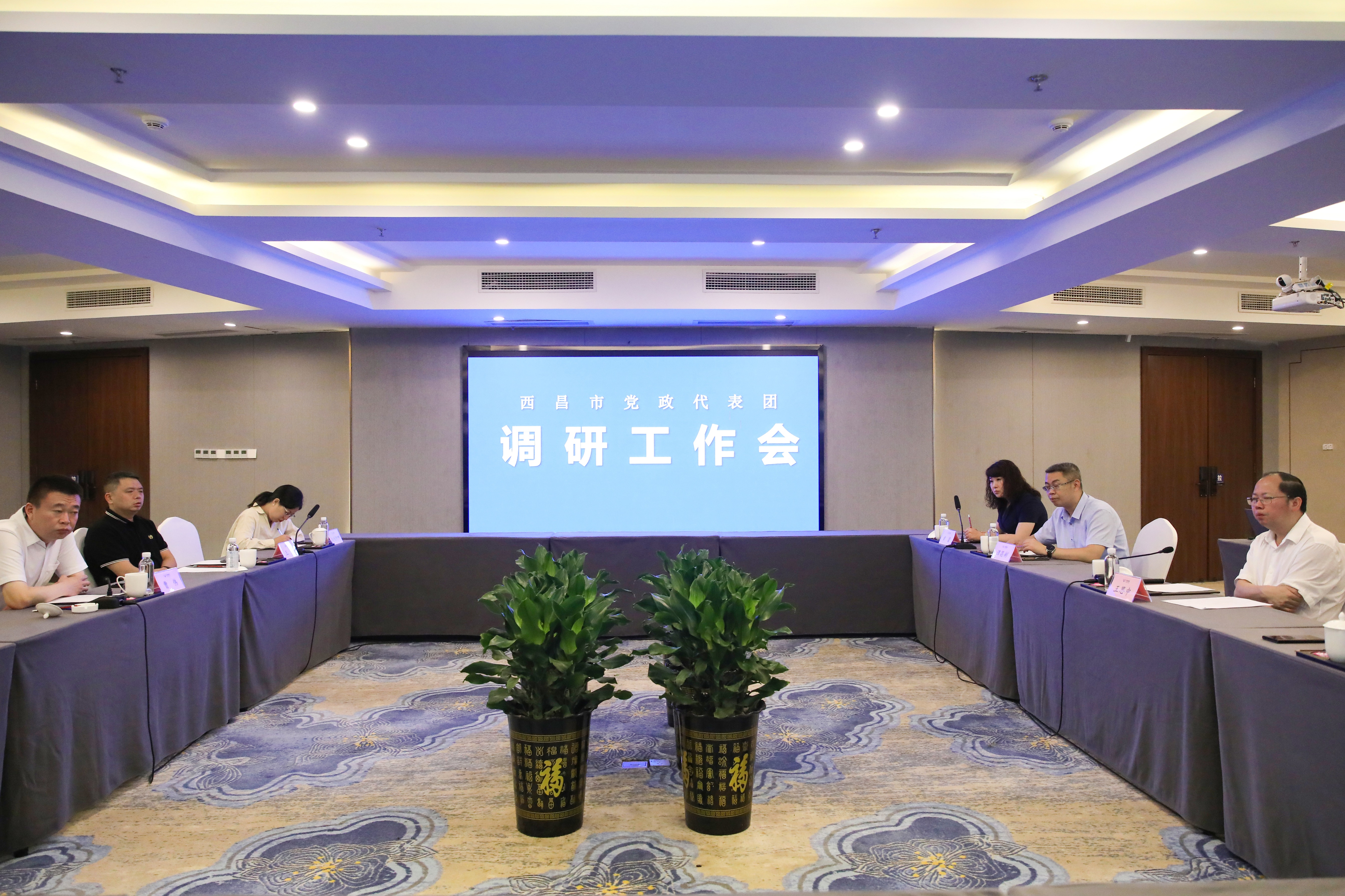 西昌市黨政代表團一行來訪川威連界基地考察調(diào)研(圖5)