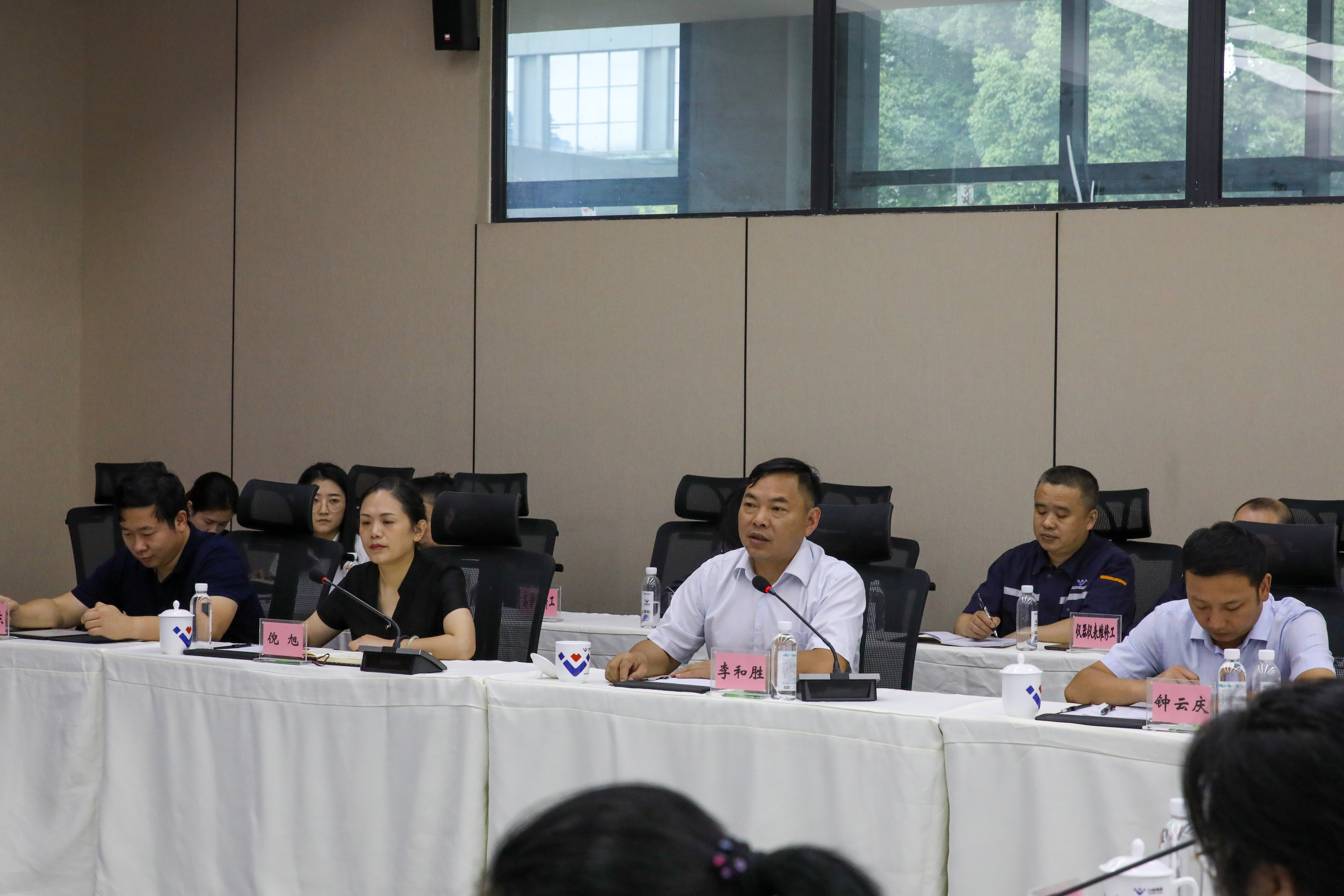 省職鑒中心副主任肖功燁一行到川威調(diào)研(圖4)