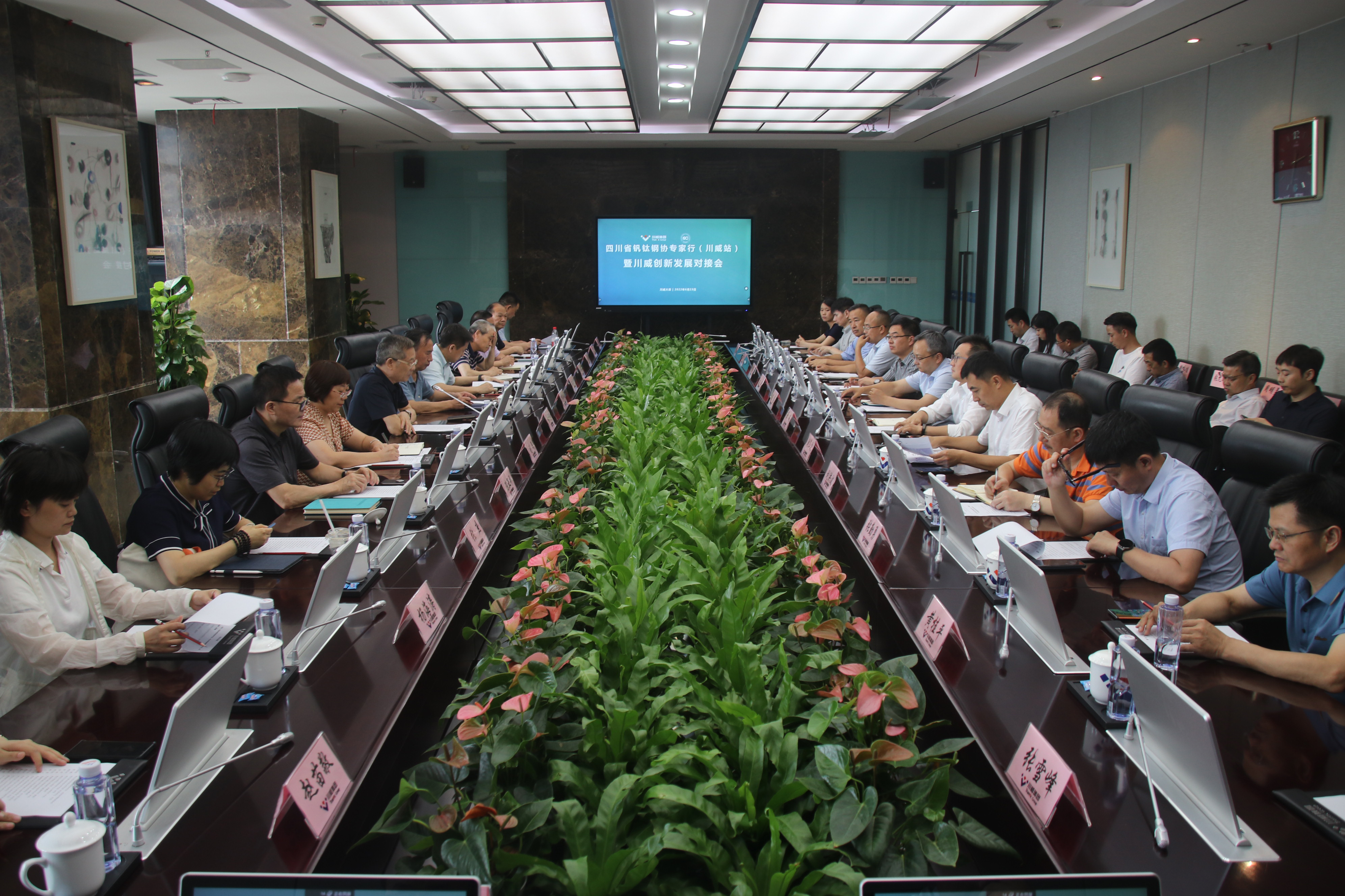 川威創(chuàng)新發(fā)展對(duì)接會(huì)于成都順利召開——釩鈦鋼協(xié)專家行由川威拉開序幕