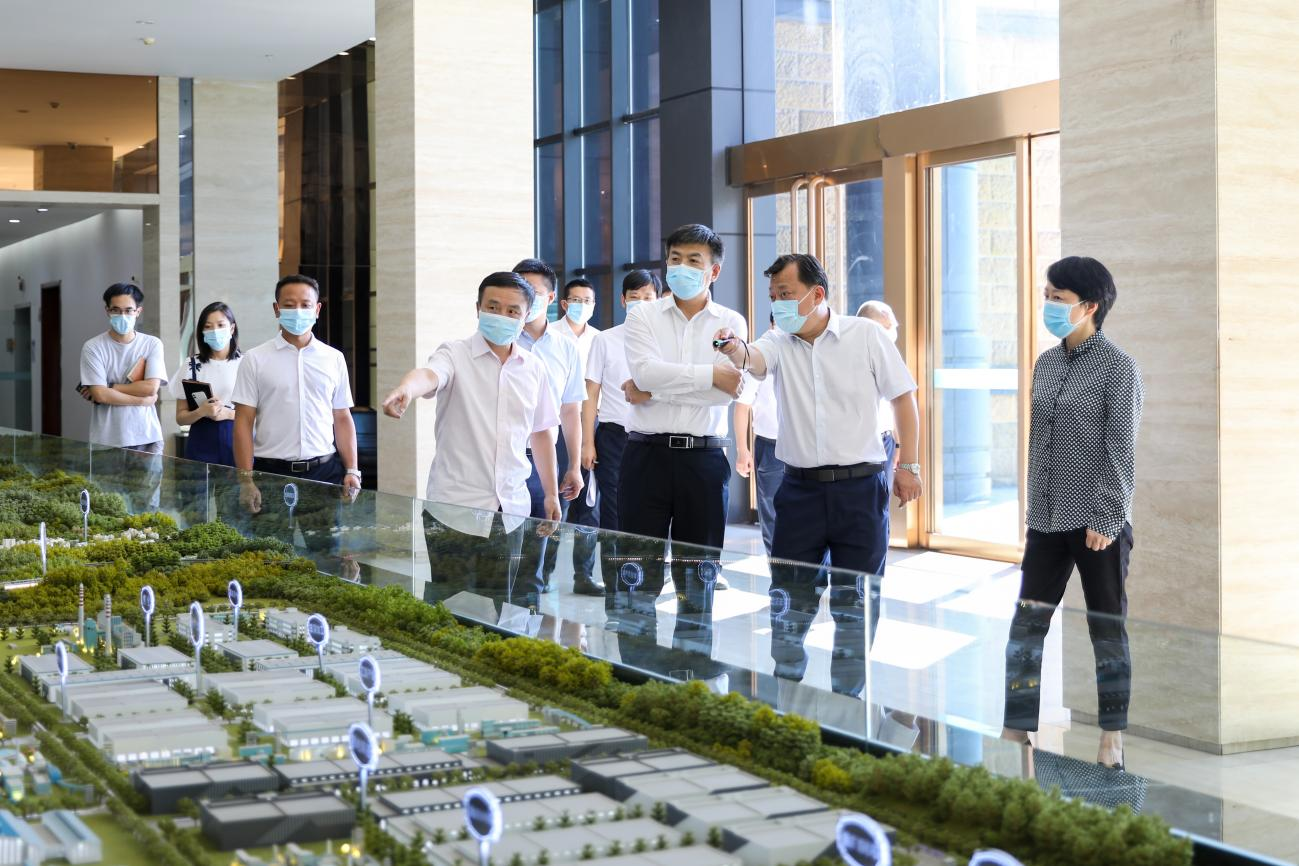 省委常委、組織部部長于立軍一行到川威連界基地調(diào)研