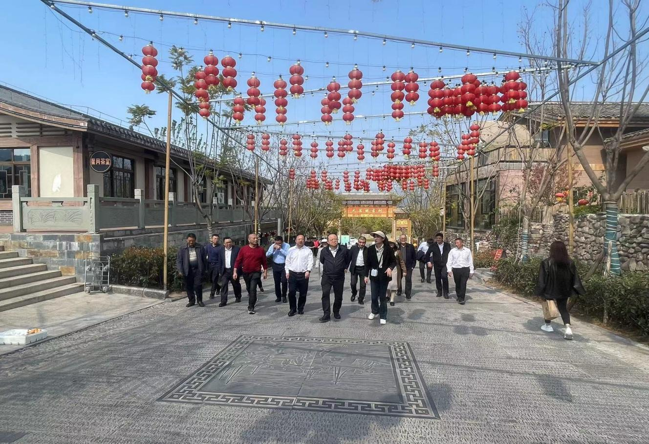 省審計廳陶志偉廳長一行赴大石板鄉(xiāng)村振興項目調(diào)研