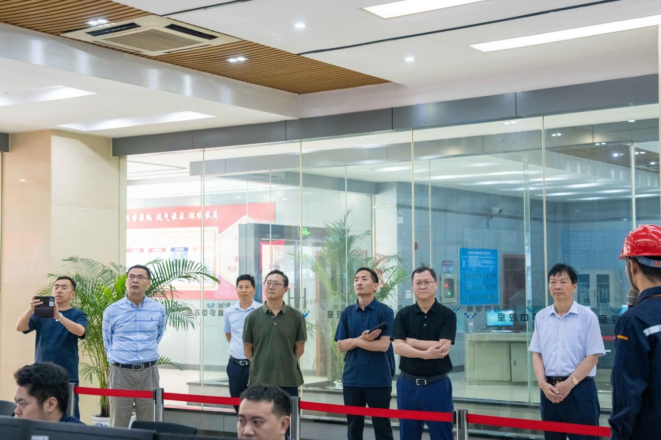 民生銀行一行赴川威連界基地考察交流(圖3)