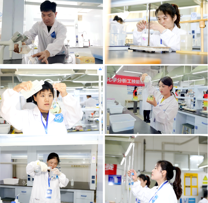 技能比拼競(jìng)芳華  超越極限攀高峰 —— 星船城參加2024年全國水泥化學(xué)分析工技能競(jìng)賽創(chuàng)歷史佳績(jī)(圖6)