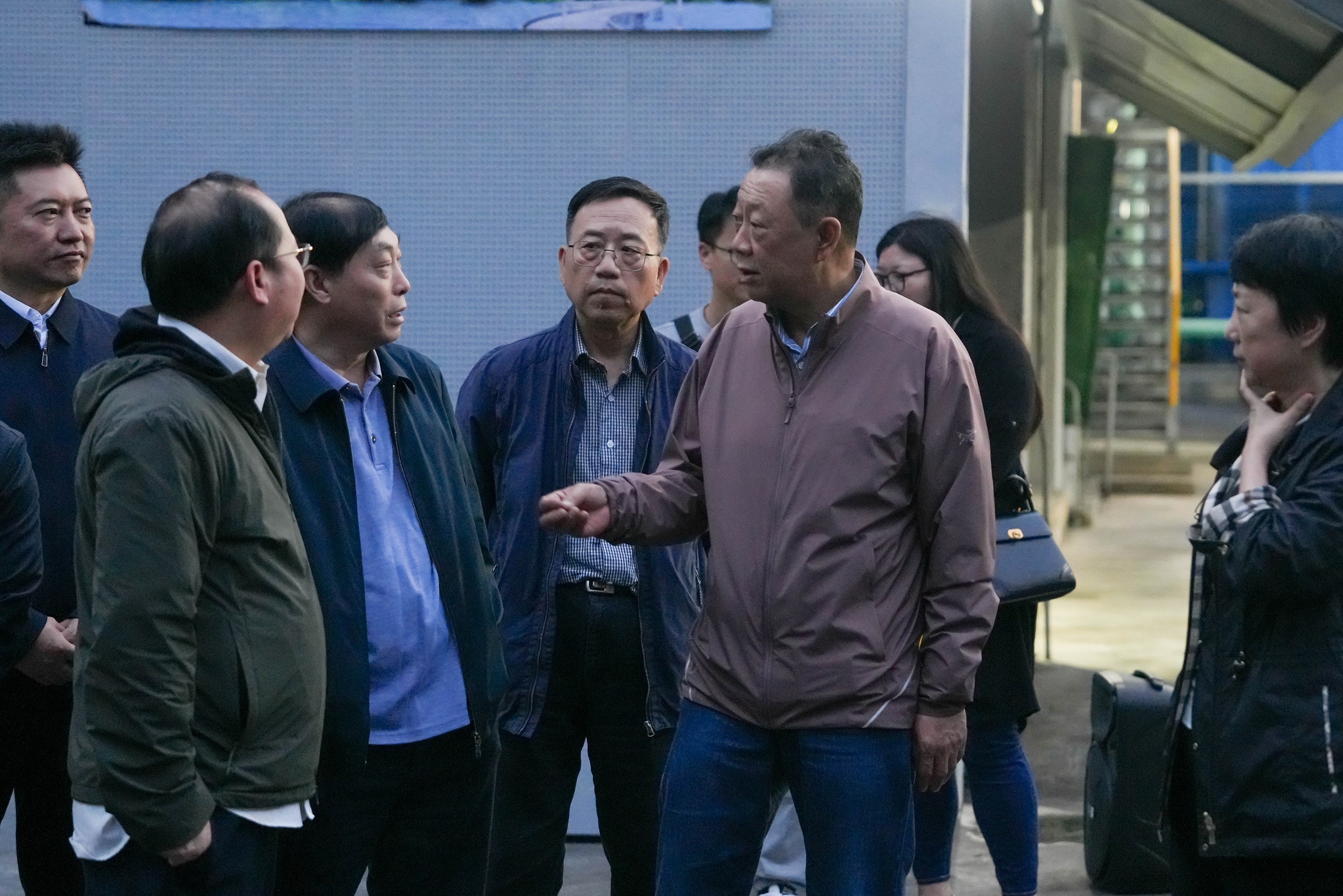 省高科協(xié)理事長(zhǎng)，省政協(xié)黨組原副書(shū)記、副主席曲木史哈一行到川威調(diào)研(圖3)