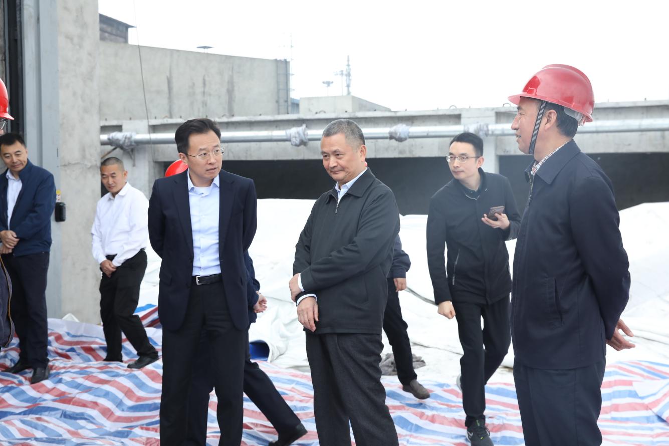 市人大常委會副主任曾云忠、市政府副市長畢勝到川威調(diào)研督導(dǎo)超低排放改造推進(jìn)情況(圖4)