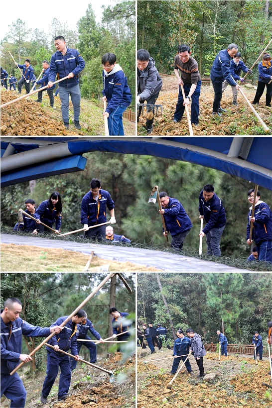 打造綠色川威 共建美好家園——釩鈦科技組織開展植樹節(jié)系列活動(圖5)