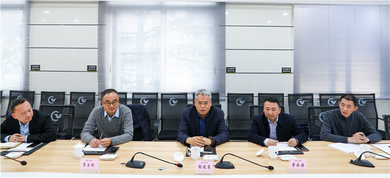 川煤集團副總經(jīng)理徐廷甫一行 到川威連界基地交流(圖5)