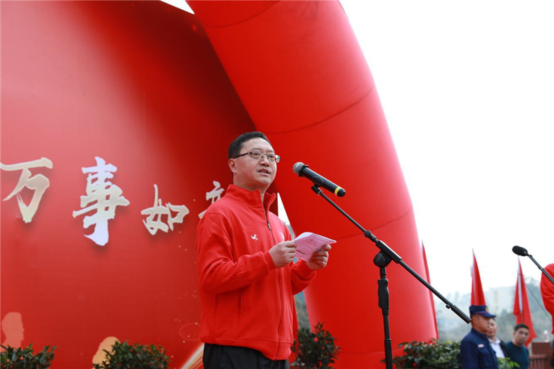 創(chuàng)造奇跡 追求卓越丨川威員工自發(fā)組織2021年迎新春健身跑(圖4)