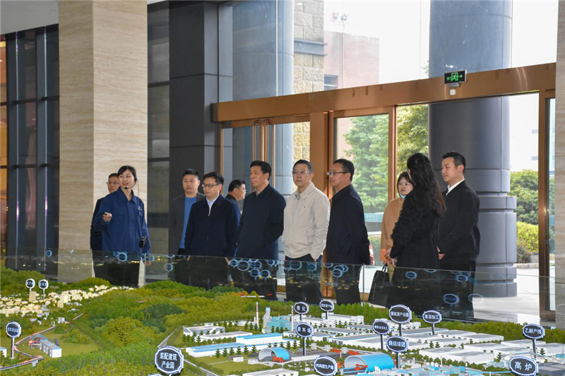 四川省省經(jīng)信廳楊健一行蒞威調(diào)研指導(dǎo)工作(圖1)