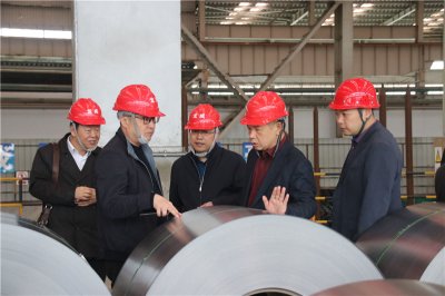 瀘州港務(wù)公司到川威參觀交流