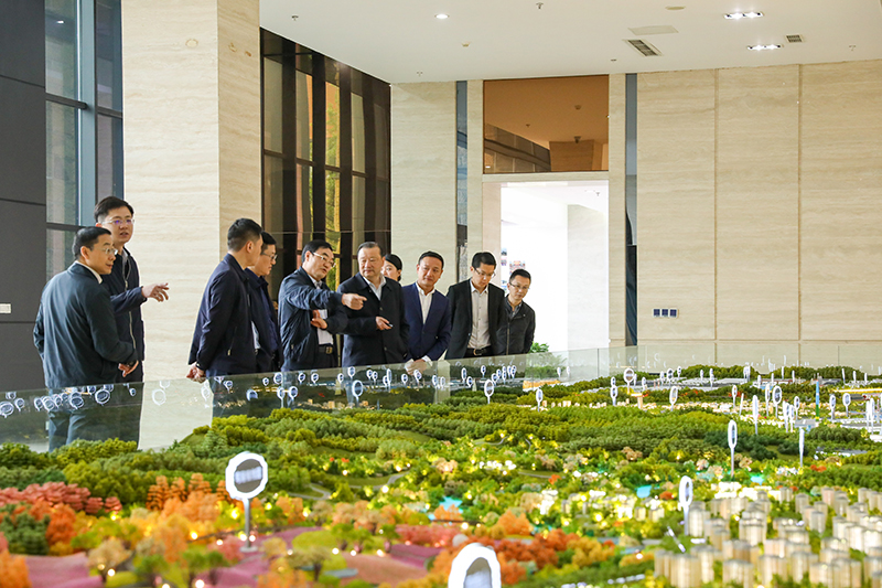 省委編辦二級(jí)巡視員段有榮一行 到釩鈦科技調(diào)研(圖2)