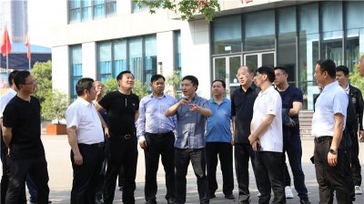 川威集團董事長王勁一行 “五一”勞動節(jié)視察連界區(qū)域重點項目