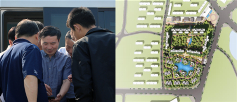 川威集團(tuán)董事長(zhǎng)王勁一行 “五一”勞動(dòng)節(jié)視察連界區(qū)域重點(diǎn)項(xiàng)目(圖2)